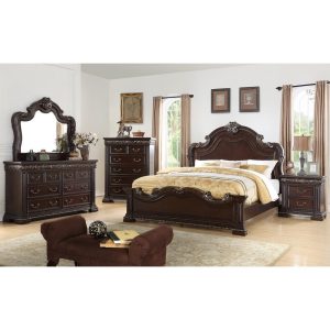 Best Master Furniture Africa 5 Piece Solid Wood California King Bedroom Set
