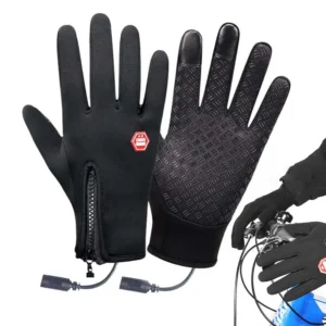 USB Heated Waterproof Touchscreen Gloves
